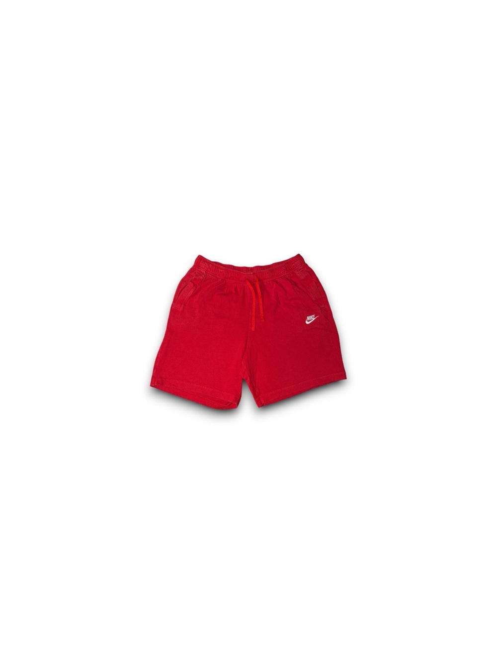 Nike sportswear club fleece embroidered sweat shorts red men’s XL
